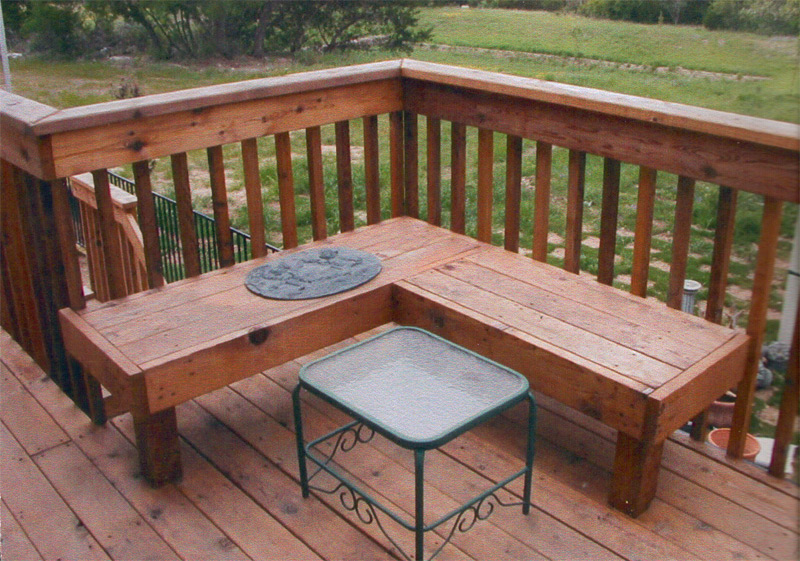 deck and bench