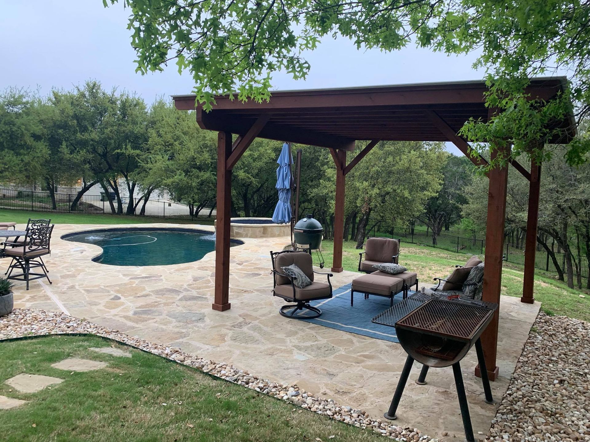 All Seasons custom outdoor living project in Central Texas — 10