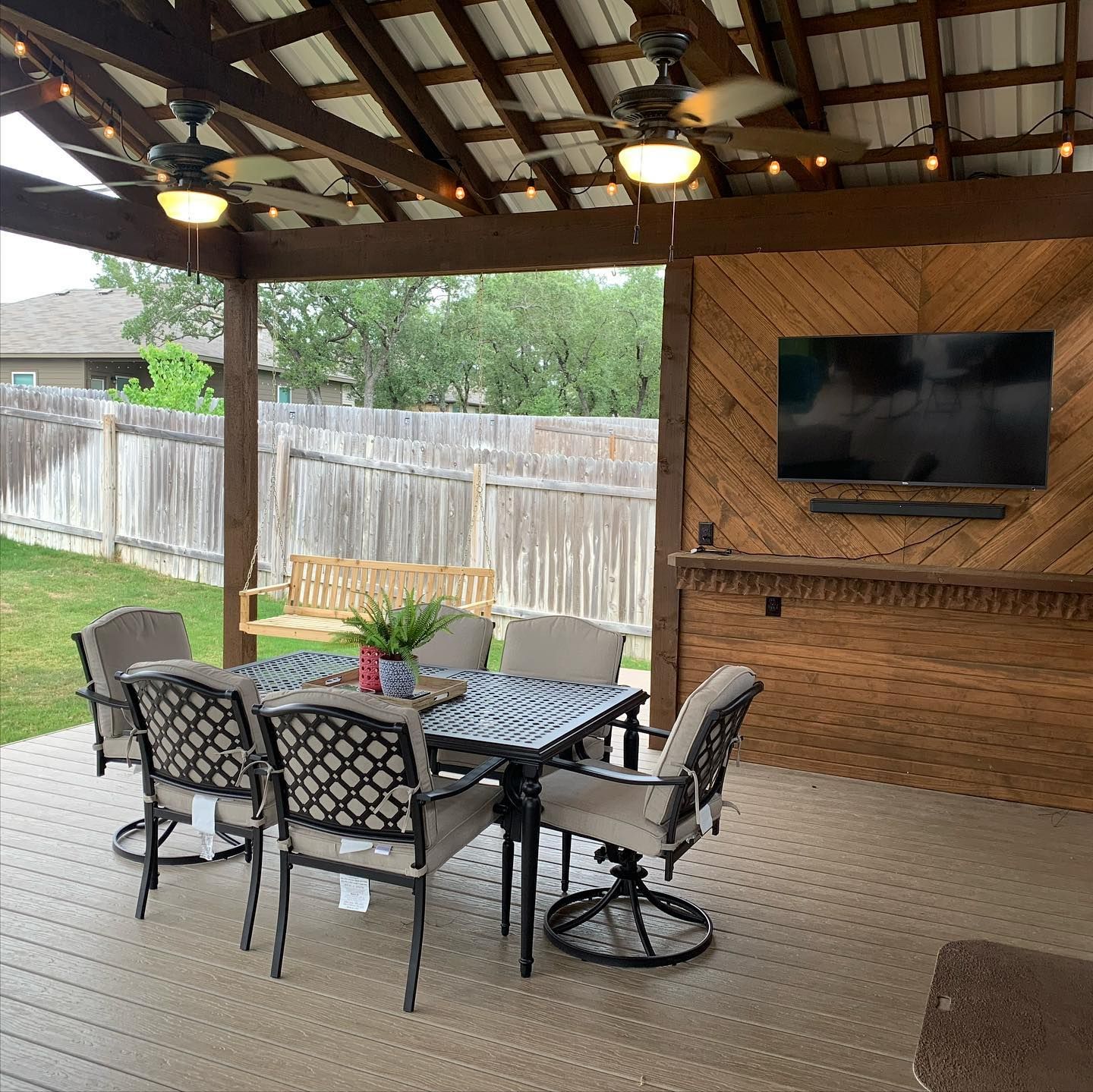 All Seasons custom outdoor living project in Central Texas — 16