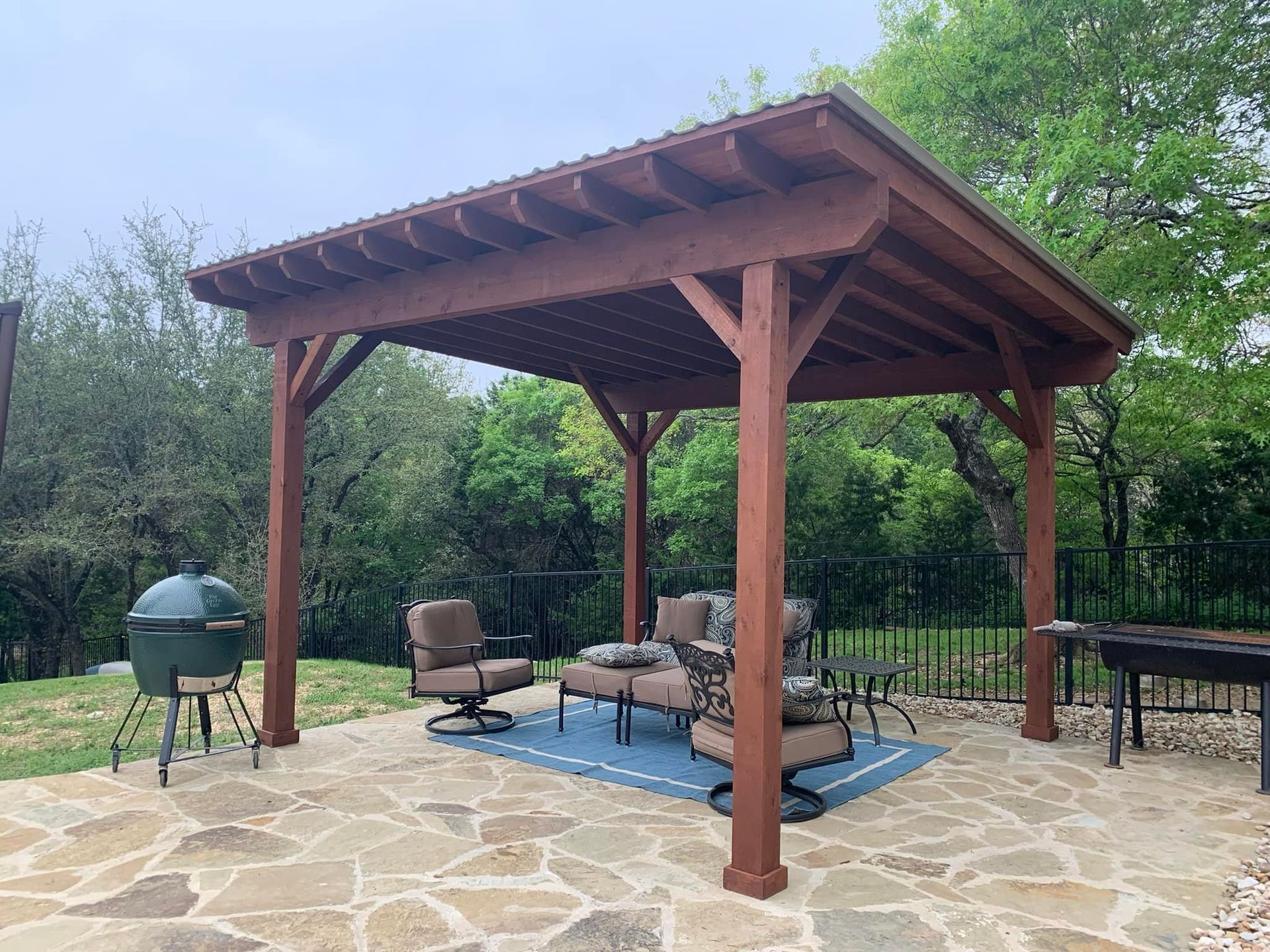All Seasons custom outdoor living project in Central Texas — 35